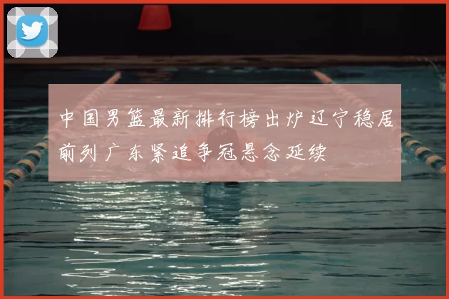 中国男篮最新排行榜出炉辽宁稳居前列广东紧追争冠悬念延续